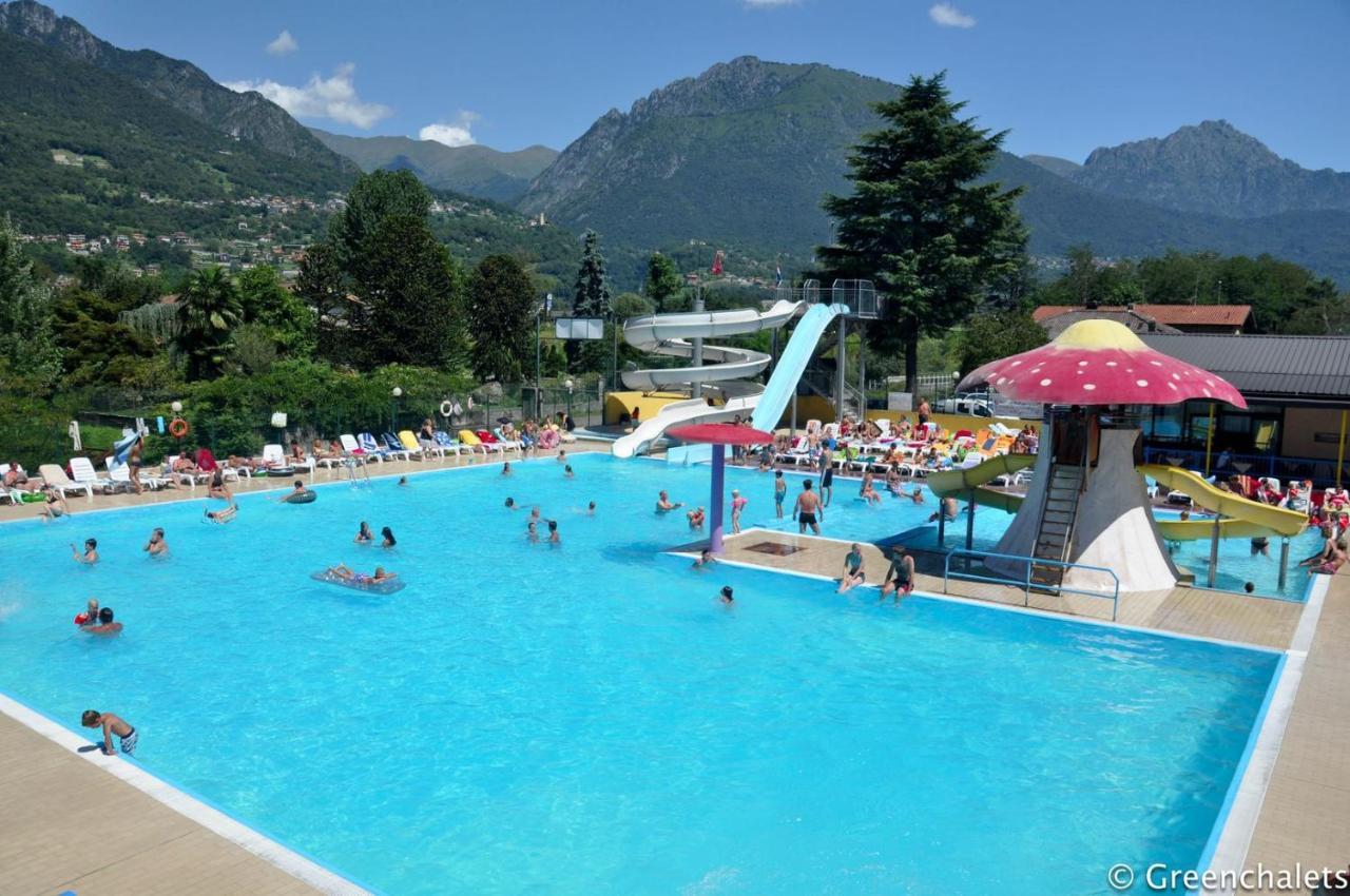 Hotel Vakantiehuis Casasdecasper - Camping Italie Porlezza Exterior foto